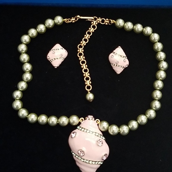 Heidi Daus Simulated Pearl Seashell Set - Picture 4 of 4